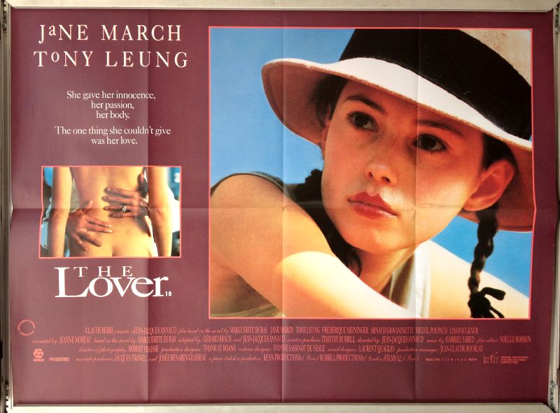 Cinema Poster: LOVER, THE 1992 (Quad) Jane March Tony Ka Fai Leung