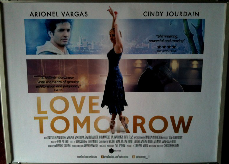 Cinema Poster: LOVE TOMORROW 2013 (Quad) Cindy Jourdain Arionel Vargas Max Brown