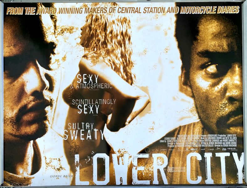 Cinema Poster: LOWER CITY aka Cidade Baixa 2005 (Quad) Alice Braga Wagner Moura