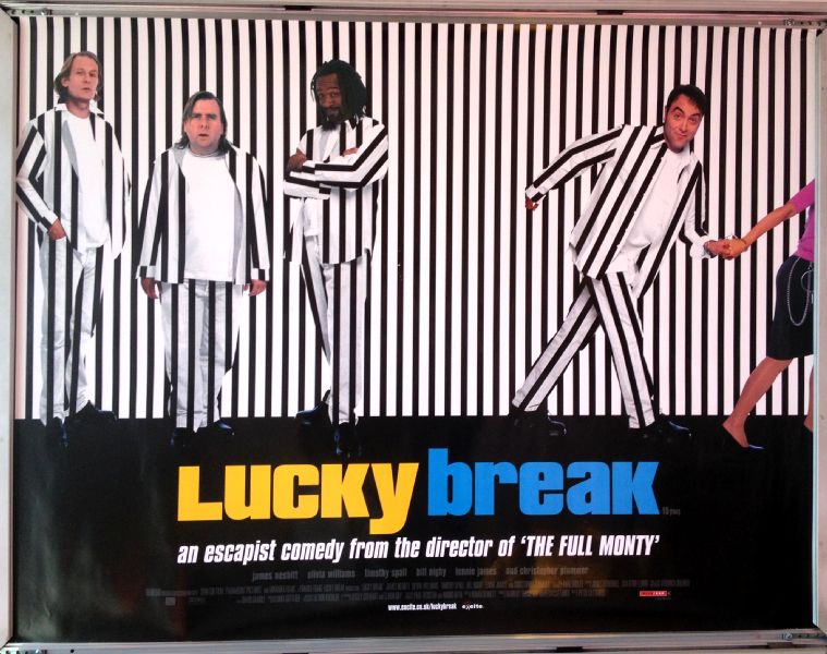 Cinema Poster: LUCKY BREAK 2001 (Quad) Timothy Spall Bill Nighy Lennie James Cinema Poster: LUCKY BREAK 2001 (Quad) Timothy Spall Bill Nighy Lennie James