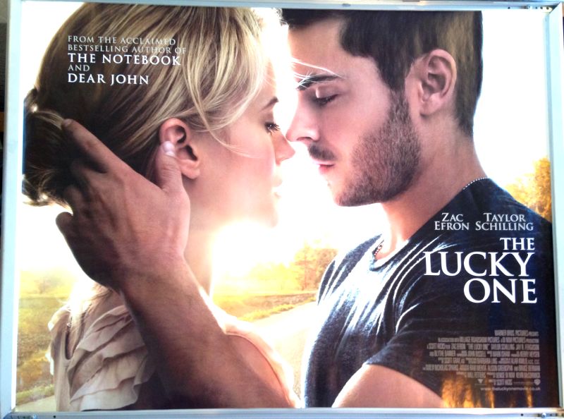 Cinema Poster: LUCKY ONE, THE 2012 (Quad) Zac Efron Taylor Schilling