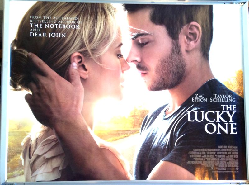 Cinema Poster: LUCKY ONE, THE 2012 (Quad) Zac Efron Taylor Schilling Cinema Poster: LUCKY ONE, THE 2012 (Quad) Zac Efron Taylor Schilling