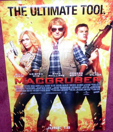 Cinema Poster: MACGRUBER 2010 (One Sheet) Will Forte Kristen Wiig Val Kilmer Cinema Poster: MACGRUBER 2010 (One Sheet) Will Forte Kristen Wiig Val Kilmer