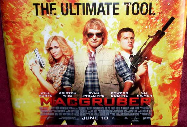 MACGRUBER: Main UK Quad Film Poster