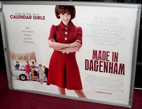 MADE IN DAGENHAM: Main UK Quad Film Poster