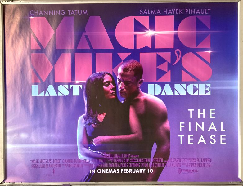 Cinema Poster: MAGIC MIKE'S LAST DANCE 2023 (Quad) Channing Tatum