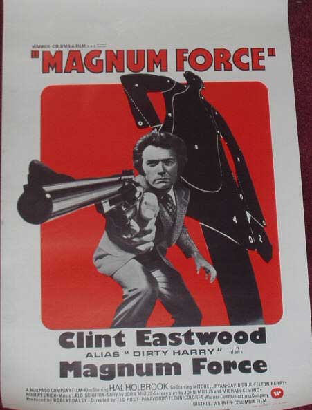 MAGNUM FORCE: Belgian Film Poster