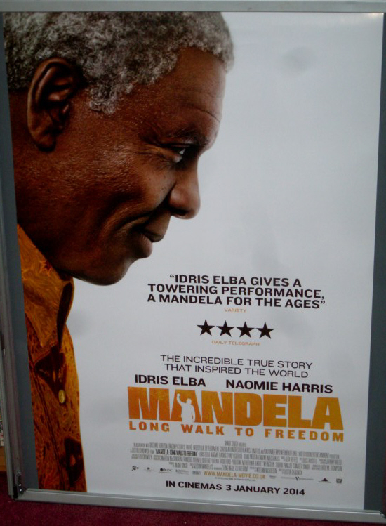 MANDELA LONG WALK TO FREEDOM: One Sheet Film Poster MANDELA LONG WALK TO FREEDOM: One Sheet Film Poster