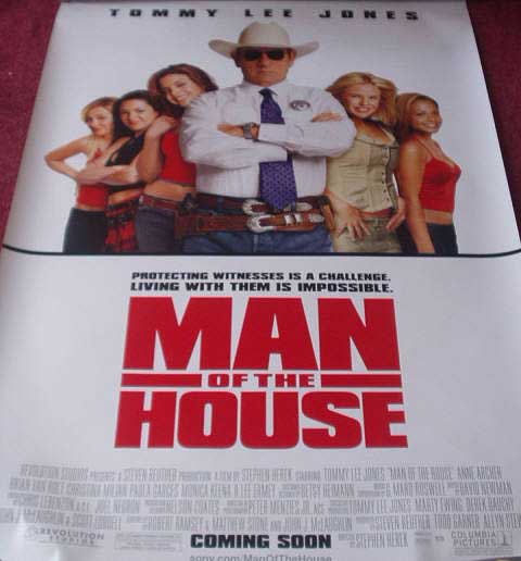 MAN OF THE HOUSE: Main One Sheet Film Poster