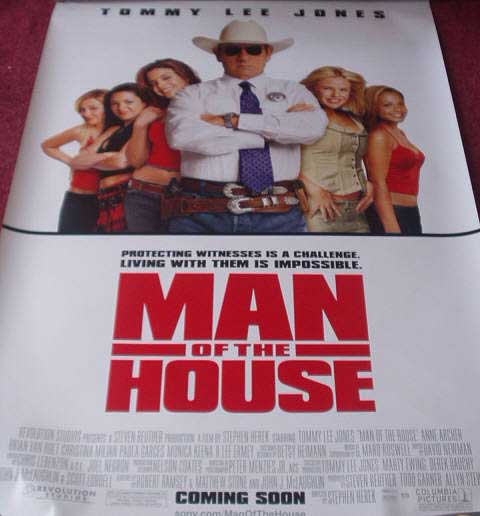 MAN OF THE HOUSE: Main One Sheet Film Poster MAN OF THE HOUSE: Main One Sheet Film Poster