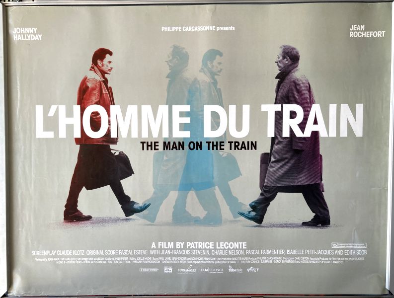 Cinema Poster: MAN ON THE TRAIN, THE AKA Homme du train 2002 (Quad) Patrice Leconte Cinema Poster: MAN ON THE TRAIN, THE AKA Homme du train 2002 (Quad) Patrice Leconte