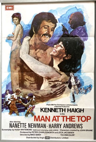 Cinema Poster: MAN AT THE TOP 1973 (One Sheet) Nanette Newman Harry Andrews Cinema Poster: MAN AT THE TOP 1973 (One Sheet) Nanette Newman Harry Andrews