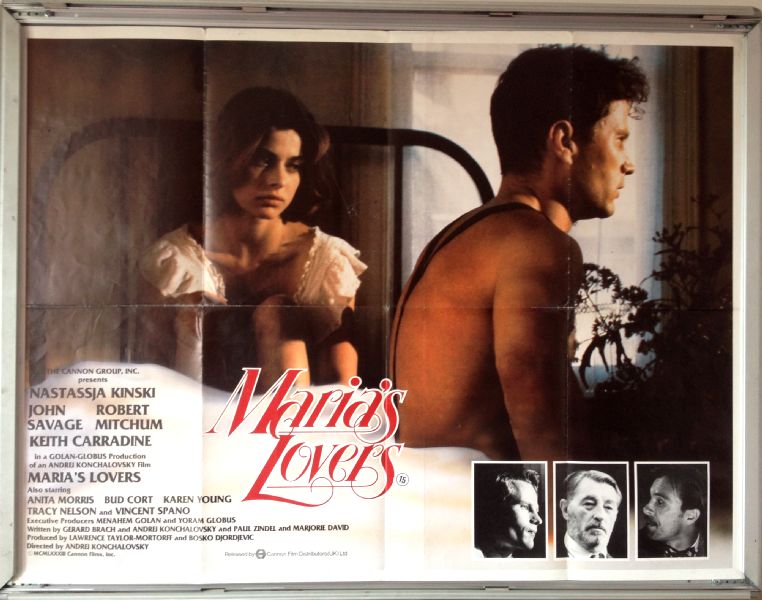 Cinema Poster: MARIA'S LOVERS 1984 (Quad) Nastassja Kinski John Savage Cinema Poster: MARIA'S LOVERS 1984 (Quad) Nastassja Kinski John Savage