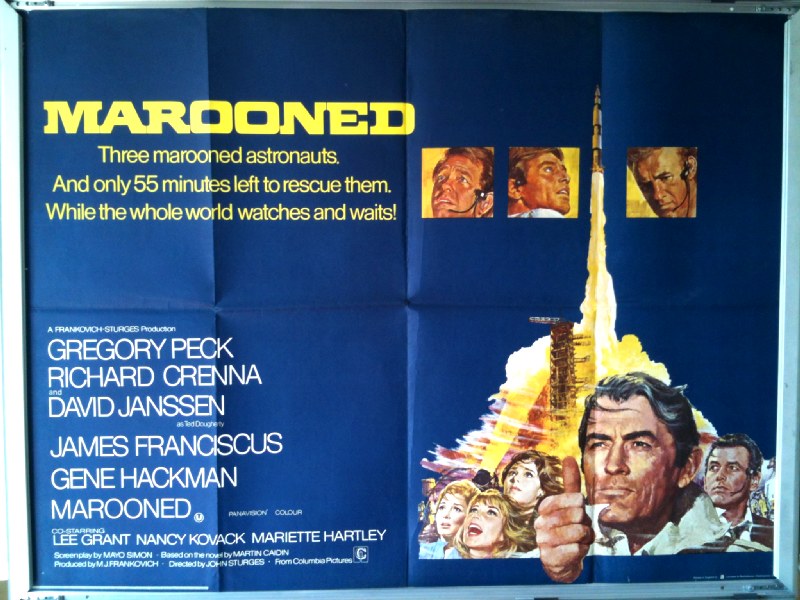 MAROONED: UK Quad Film Poster MAROONED: UK Quad Film Poster