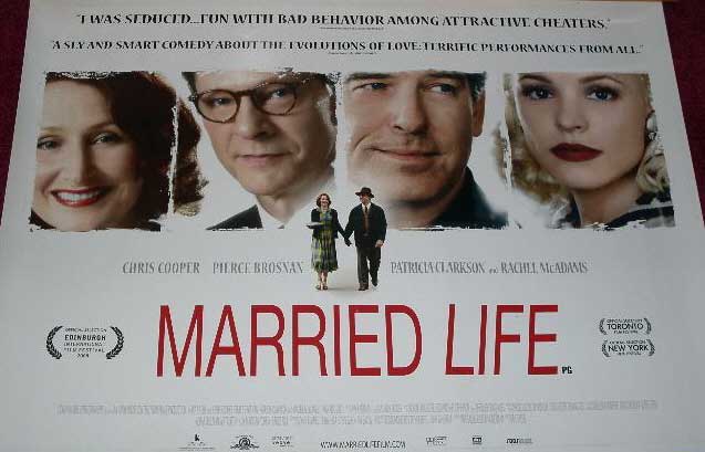 MARRIED LIFE: UK Quad Film Poster
