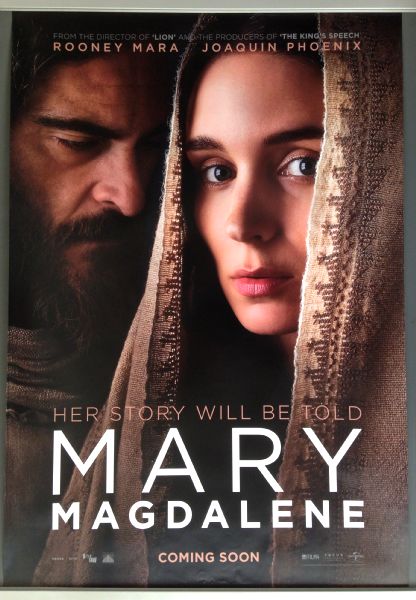 Cinema Poster: MARY MAGDALENE 2018 (One Sheet) Rooney Mara Joaquin Phoenix Cinema Poster: MARY MAGDALENE 2018 (One Sheet) Rooney Mara Joaquin Phoenix