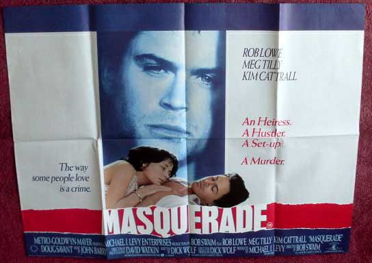 MASQUERADE: UK Quad Film Poster