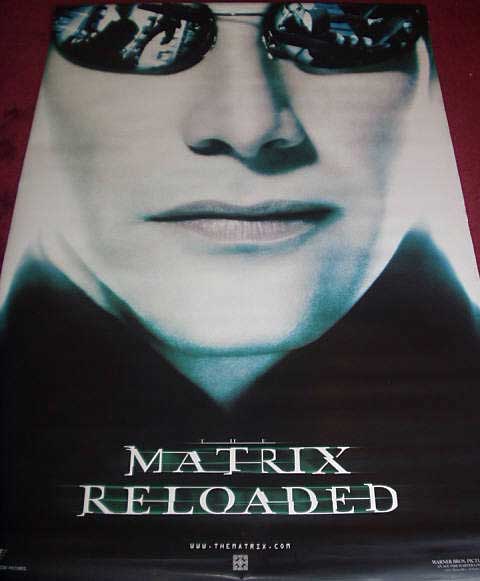 MATRIX RELOADED: Cinema Banner