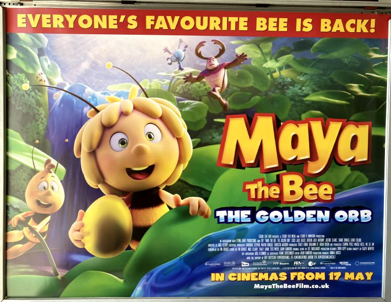 Cinema Poster: MAYA THE BEE THE GOLDEN ORB 2021 (Quad) Coco Jack Gillies