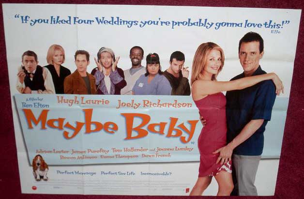 MAYBE BABY: UK Quad Film Poster