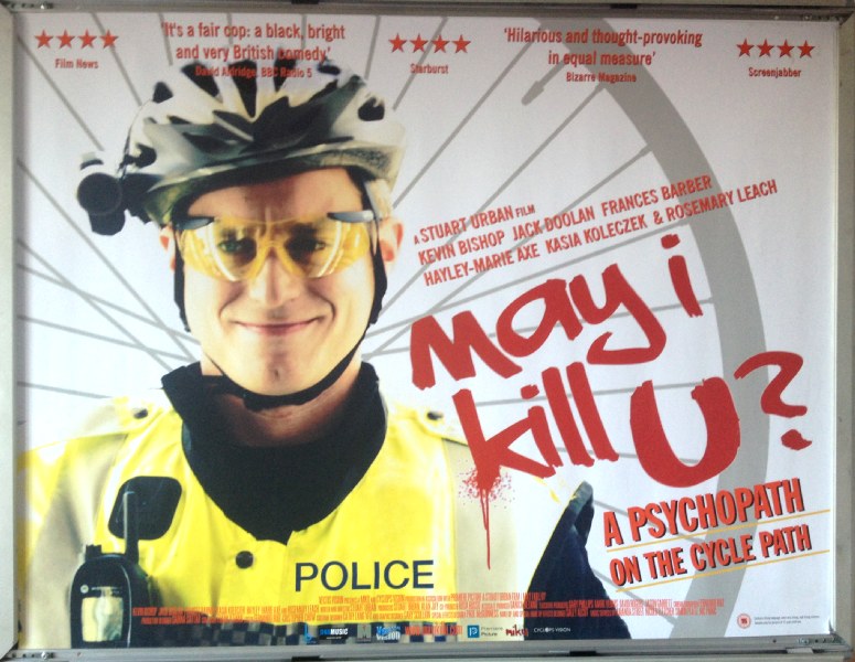 Cinema Poster: MAY I KILL U? 2013 (Quad) Kevin Bishop Jack Doolan Frances Barber