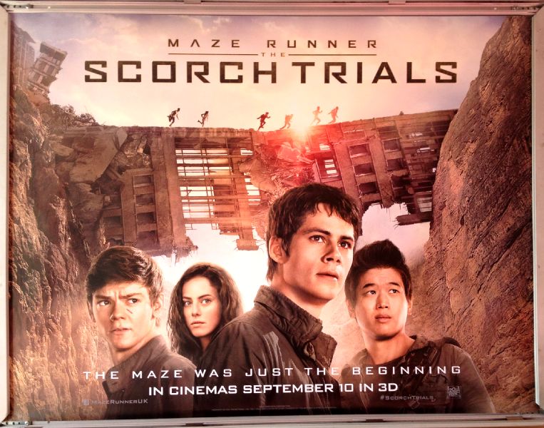 Cinema Poster: MAZE RUNNER THE SCORCH TRIALS 2015 (Main Quad) Dylan O'Brien Cinema Poster: MAZE RUNNER THE SCORCH TRIALS 2015 (Main Quad) Dylan O'Brien