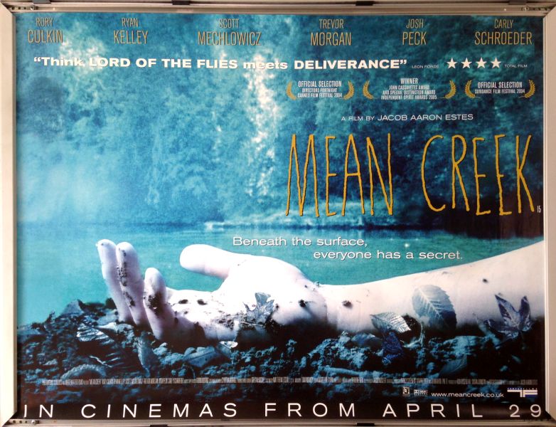 Cinema Poster: MEAN CREEK 2005 (Quad) Rory Culkin Ryan Kelley Cinema Poster: MEAN CREEK 2005 (Quad) Rory Culkin Ryan Kelley