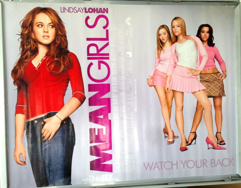Cinema Poster: MEAN GIRLS 2004 (Quad) Lindsay Lohan Jonathan Bennett Cinema Poster: MEAN GIRLS 2004 (Quad) Lindsay Lohan Jonathan Bennett