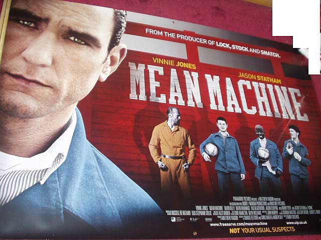 MEAN MACHINE: Cinema Banner MEAN MACHINE: Cinema Banner