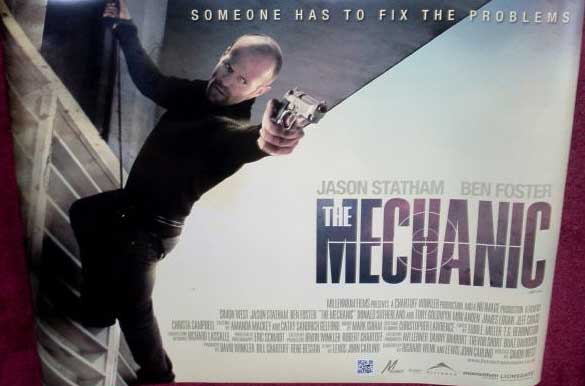 MECHANIC, THE: UK Quad Film Poster MECHANIC, THE: UK Quad Film Poster