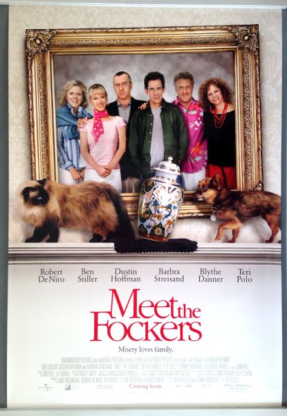 Cinema Poster: MEET THE FOCKERS 2005 (One Sheet) Robert De Niro Ben Stiller Cinema Poster: MEET THE FOCKERS 2005 (One Sheet) Robert De Niro Ben Stiller