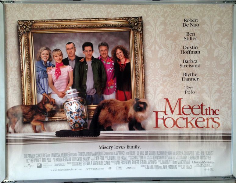 Cinema Poster: MEET THE FOCKERS 2005 (Quad) Robert De Niro Ben Stiller Cinema Poster: MEET THE FOCKERS 2005 (Quad) Robert De Niro Ben Stiller