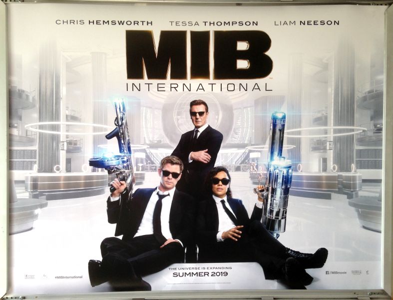 Cinema Poster: MEN IN BLACK INTERNATIONAL 2019 (Quad) Chris Hemsworth