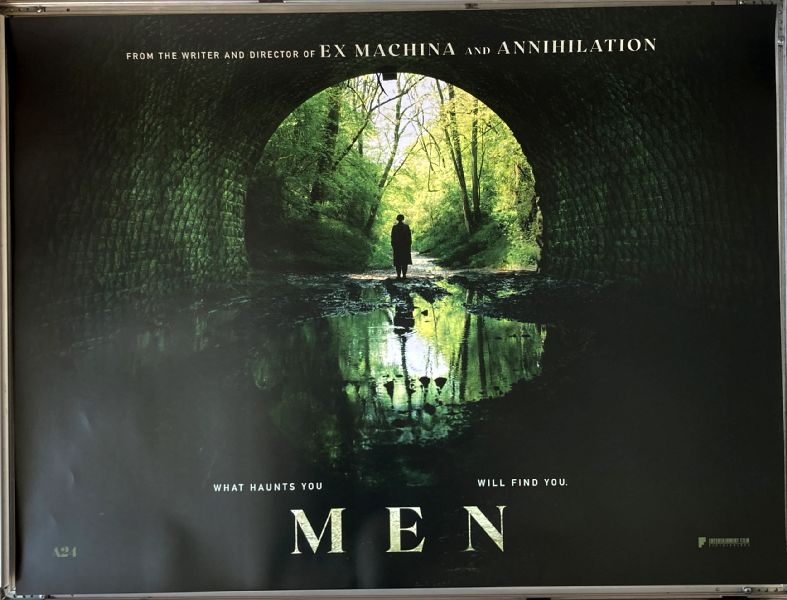 Cinema Poster: MEN 2022 (Advance Quad) Alex Garland Jessie Buckley Rory Kinnear