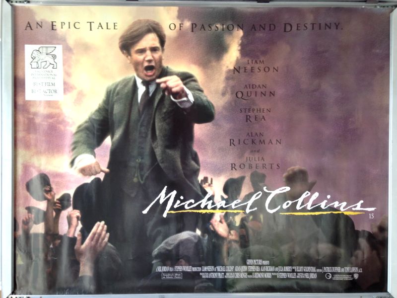 Cinema Poster: MICHAEL COLLINS 1996 (Quad) Liam Neeson Julia Roberts Cinema Poster: MICHAEL COLLINS 1996 (Quad) Liam Neeson Julia Roberts