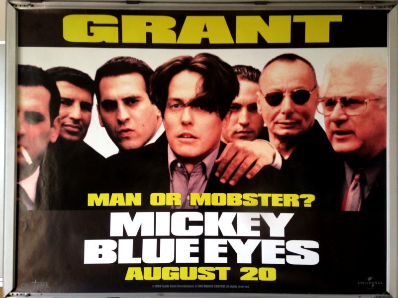 Cinema Poster: MICKEY BLUE EYES 1999 (Advance Quad) Hugh Grant Cinema Poster: MICKEY BLUE EYES 1999 (Advance Quad) Hugh Grant