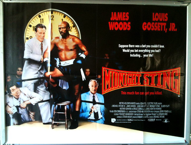 MIDNIGHT STING: Main UK Quad Film Poster