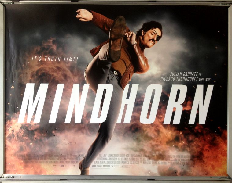 Cinema Poster: MINDHORN 2017 (Quad) Julian Barratt Steve Coogan