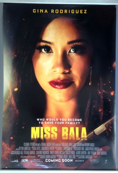 Cinema Poster: MISS BALA 2019 (One Sheet) Gina Rodriguez Thomas Dekker Cinema Poster: MISS BALA 2019 (One Sheet) Gina Rodriguez Thomas Dekker