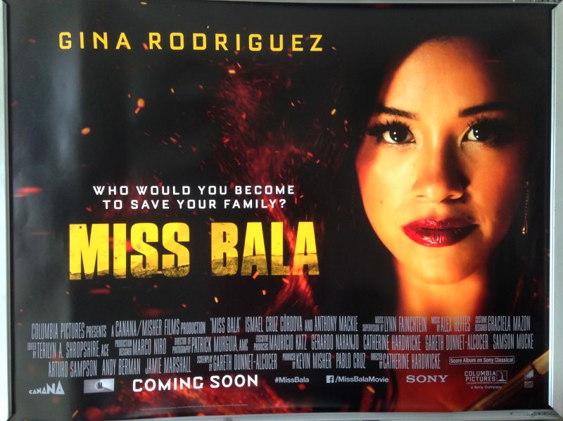Cinema Poster: MISS BALA 2019 (Quad) Gina Rodriguez Thomas Dekker Vivian Chan Cinema Poster: MISS BALA 2019 (Quad) Gina Rodriguez Thomas Dekker Vivian Chan