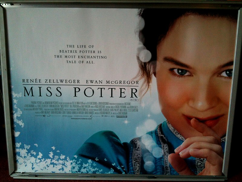 Cinema Poster: MISS POTTER 2007 (Quad) Renée Zellweger Ewan McGregor Cinema Poster: MISS POTTER 2007 (Quad) Renée Zellweger Ewan McGregor