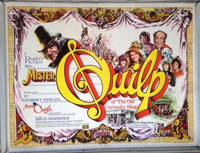 Cinema Poster: MISTER QUILP 1975 (Quad) Anthony Newley David Hemmings Cinema Poster: MISTER QUILP 1975 (Quad) Anthony Newley David Hemmings