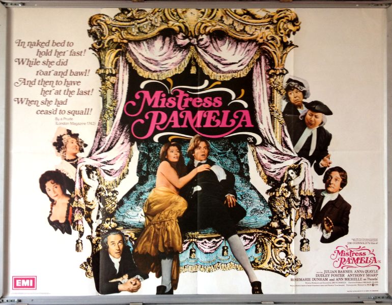 Cinema Poster: MISTRESS PAMELA 1974 (Quad) Ann Michelle Julian Barnes
