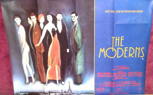 MODERNS, THE: UK Quad Film Poster MODERNS, THE: UK Quad Film Poster