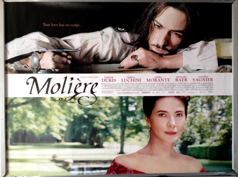Cinema Poster: MOLIERE 2007 (Quad) Romain Duris Fabrice Luchini,Laura Morante Cinema Poster: MOLIERE 2007 (Quad) Romain Duris Fabrice Luchini,Laura Morante