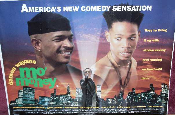 MO' MONEY: Main UK Quad Film Poster MO' MONEY: Main UK Quad Film Poster
