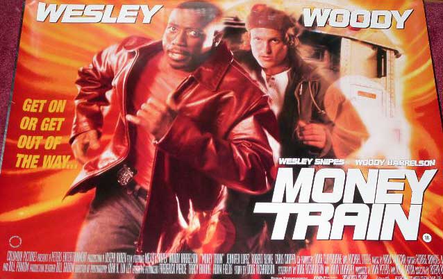 MONEY TRAIN : Main UK Quad Film Poster MONEY TRAIN : Main UK Quad Film Poster