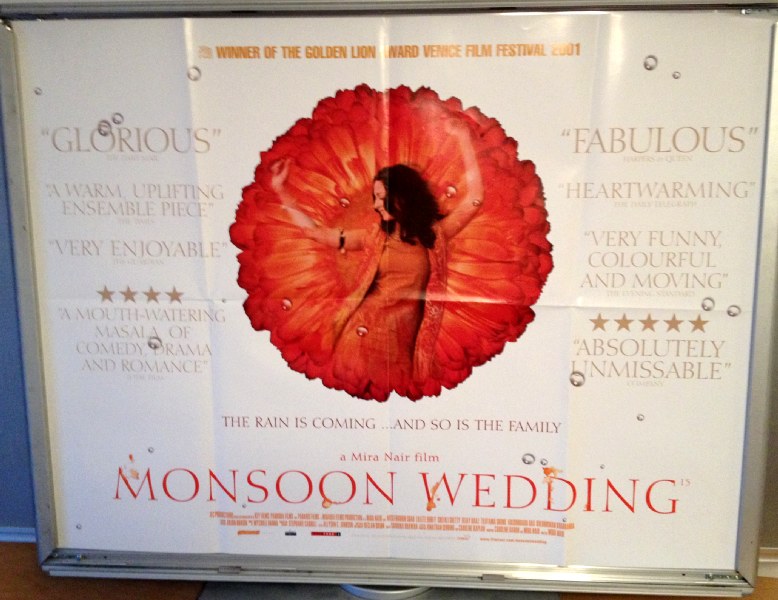 MONSOON WEDDING: Advance Quad Film Poster
