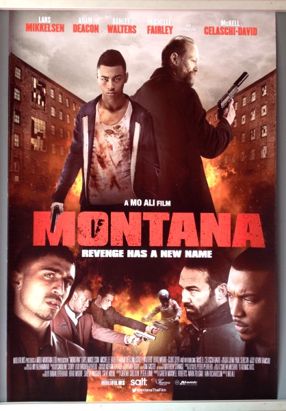 Cinema Poster: MONTANA 2014 (One Sheet) Adam Deacon Ashley Walters Mo Ali