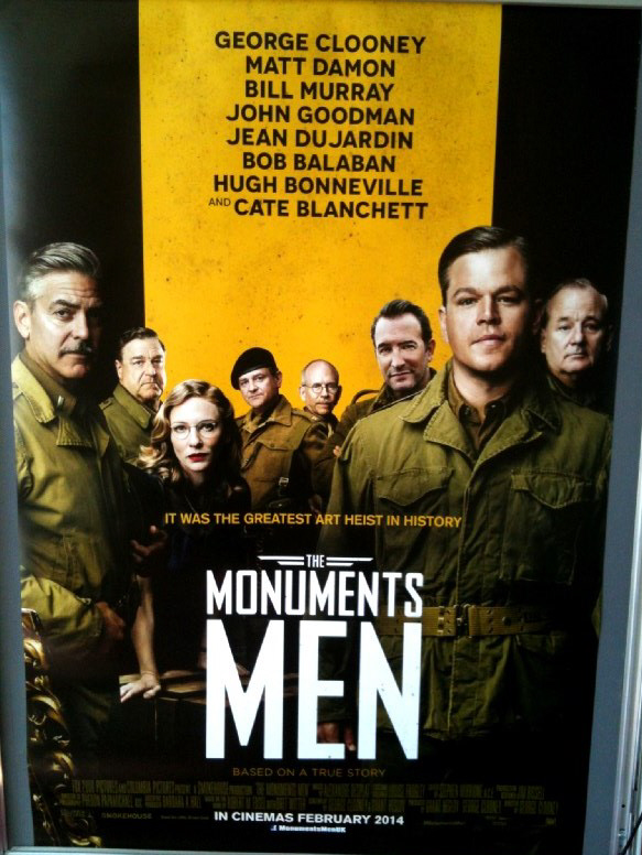 MONUMENTS MEN, THE: Advance One Sheet Film Poster